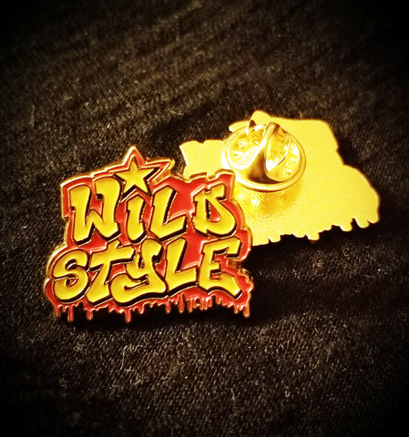 Wild Style Logo Pin